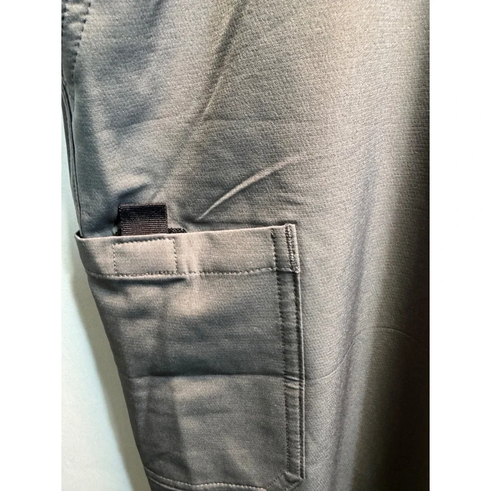 Gillz Mens XL Grey Performance Fishing Pants Utility Cargo Hiking Trousers